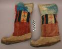 Pair of women's cloth boots