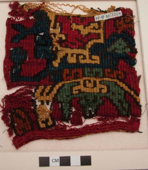 Textile, tapestry, fragment