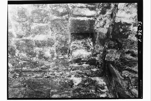 Cupboard niche in wall. Center wing of str I; West room; Rm 26; East end