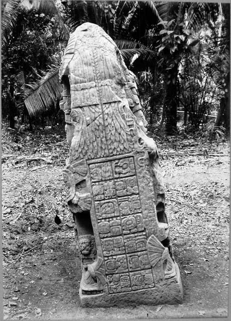 Stela K, south, glyph side