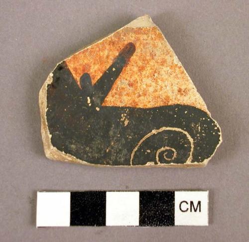 Zoomorphic potsherd