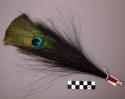 Peacock feather duster fan