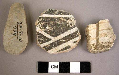 Used potsherds