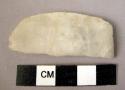 Alabaster vessel fragment rim