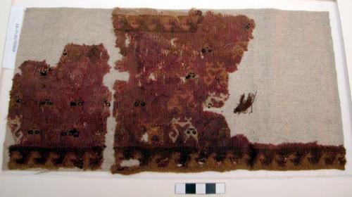 Textile, slit tapestry
