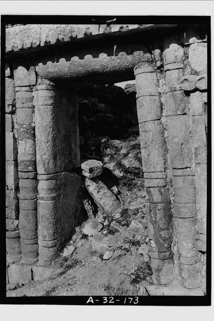 Center doorway of Room 5 in East Wing at Portal Group, Str. 11