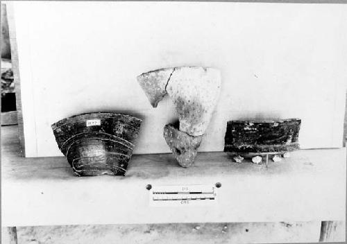 Pottery from Pit 14, Trench, A group