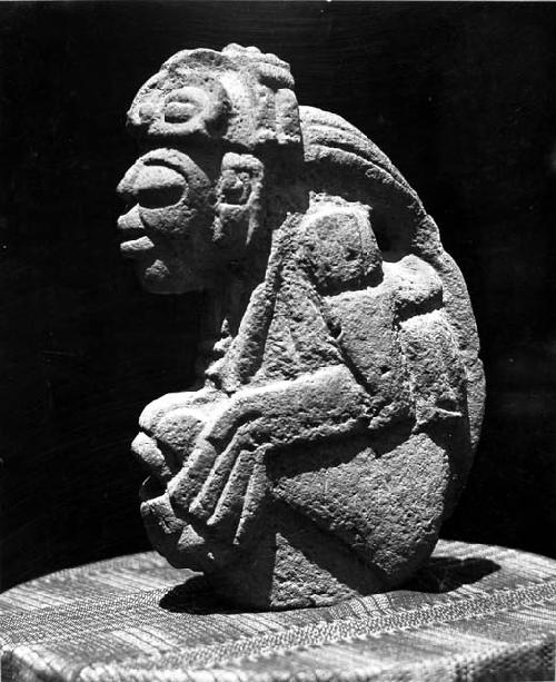 Stone figure said to be from near Quetzaltenango