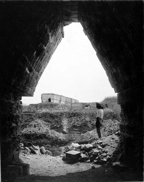 Governor's and Turtles, from N., Uxmal