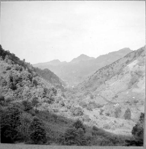 Tajamulco Valley from East, on trail to San Sebastian