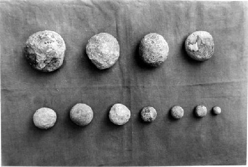 Spherical stones