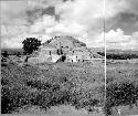 Panorama (10 pictures-360 [degrees]) of Main Group of ruins and outlying mounds,