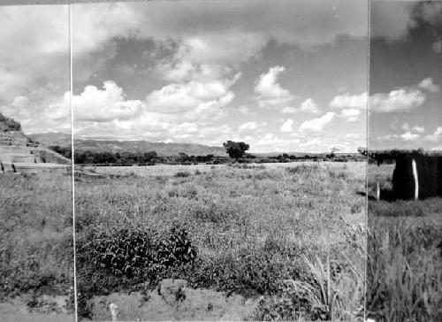 Panorama (10 pictures-360 [degrees]) of Main Group of ruins and outlying mounds,