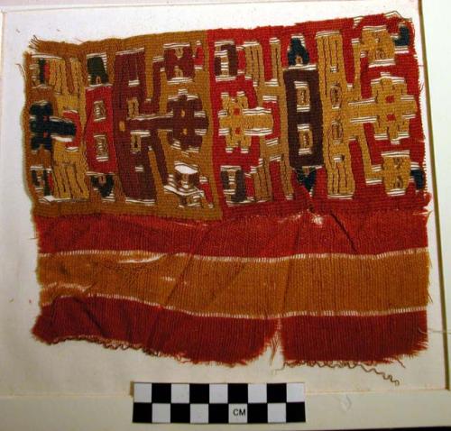 Mantle, tapestry, fragment