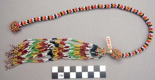 Man's bead necklace