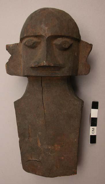 Wooden figure - aju made for chief after he has given his highest feast