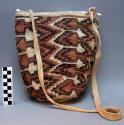 Woven bag, snake design