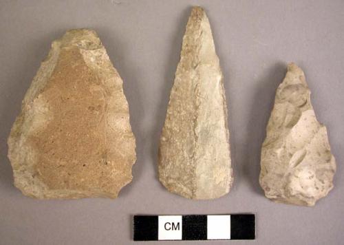 Worked (stone) flints