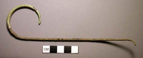 Pin, shepherd's crook