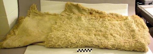 Mat of hibiscus fibre