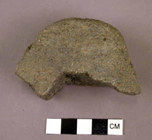 Groundstone fragment