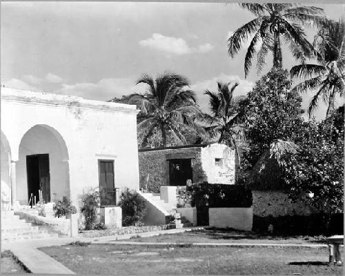 Casa Principal, Engine House & Bath House. Looking S.E.