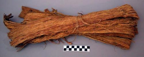 Fiber of root; either for bark cloth or fish poison