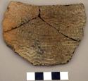 Potsherd - dotted wavy line ware