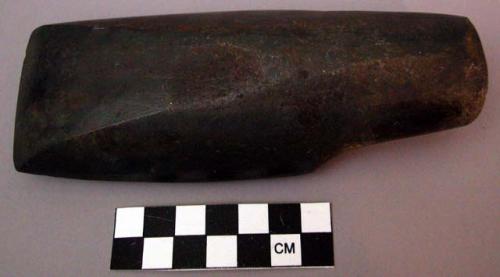 Stone blade from ceremonial adze