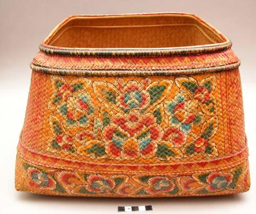 Basket - painted and used as carry-all