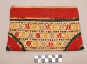 Betel pouch of woven straw