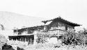 Building with mountain in background