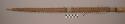 Shark's tooth sword, whose foundation is some endogenous wood