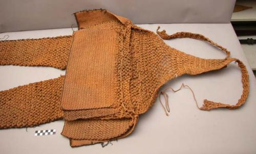 Armor woven of coconut fibre