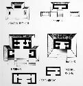 Ground plans- Uaxactun, Holmul, Nakum