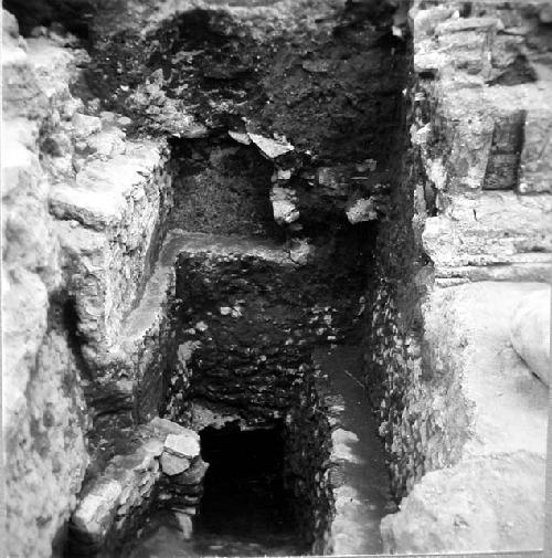 Tomb 1, passageway to Tomb 3 and Tomb 2