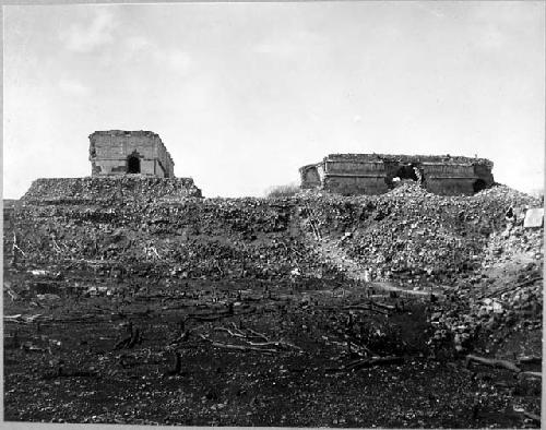 Governor's and Turtles, from N., Uxmal