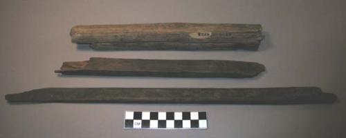 Parts of harpoon shafts