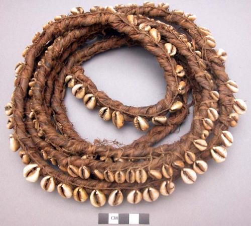 "guri "shell necklace, 3 yds