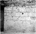 A-V: section of N. wall of Room 31, A group