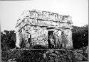 Northwest wall temple from West Str. 55