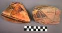 Part of san bernardino polychrome pottery jar