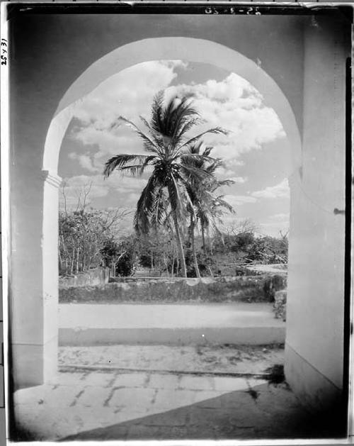 Archway of Casa Principal - looking S.