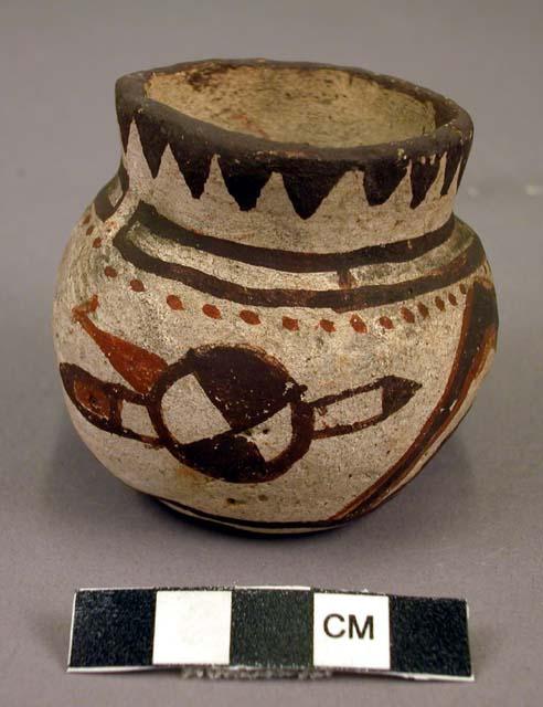 Pottery toy pot