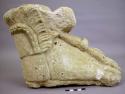 Leg and foot covered with sandal (C33.1 and C33.2 have been mended together)