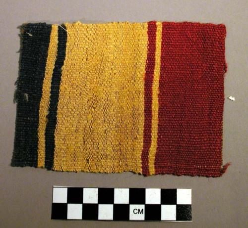 Band, weft-striped