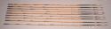 Fighting arrows - bamboo shafts; palm wood points decoratively carved;+