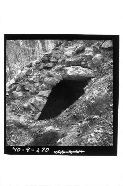 Vault section, room at SE. corner Palace.