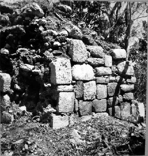 East Pyramid, temple from Southwest