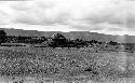 Main pyramid and Str. N. of it (Temple of the Sun) from N.E.